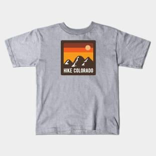 Hike Colorado Shirt Kids T-Shirt